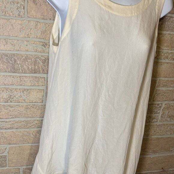 Eileen Fisher‎ 100% Silk Sleeveless Boat Neck Tunic Size XS/TP - Picture 2 of 11
